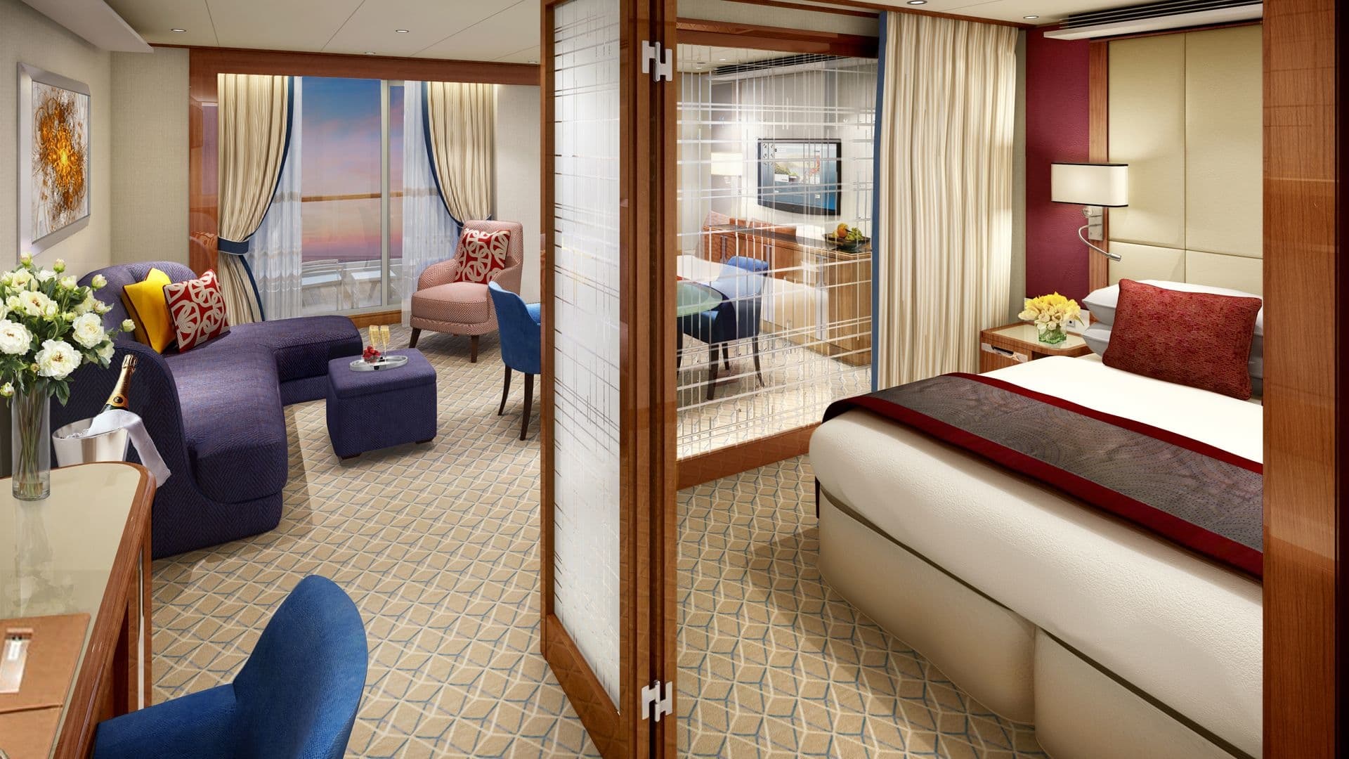 Seabourn Encore Penthouse Suite