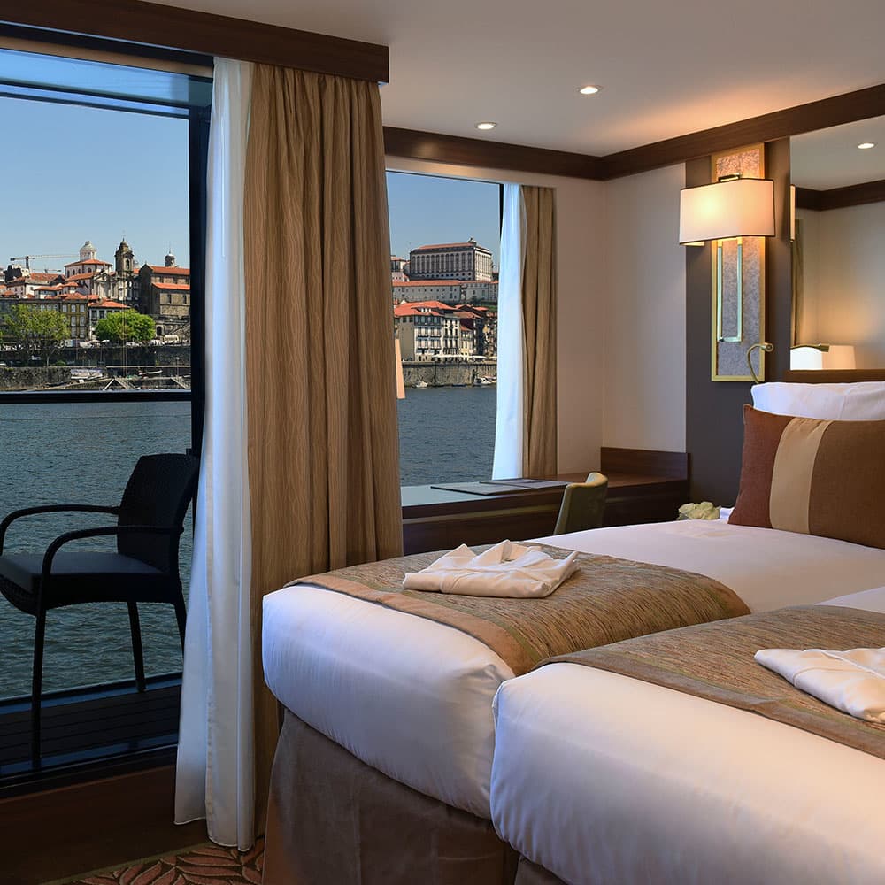 MS Douro Splendour Superior Balcony Suite - Upper Deck