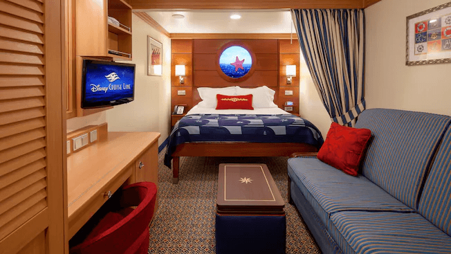 Disney Dream Deluxe Inside Stateroom