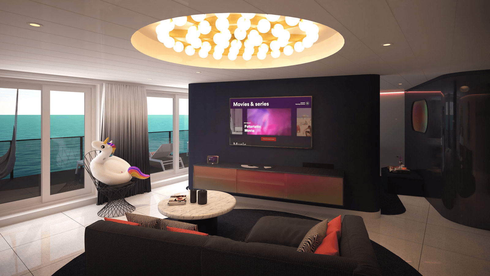 Scarlet Lady Posh Suite