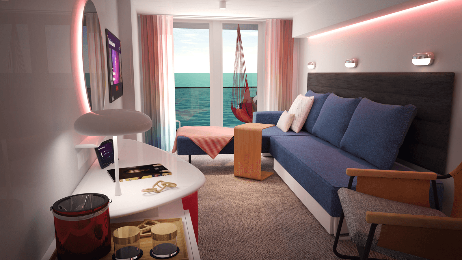 Scarlet Lady XL Sea Terrace