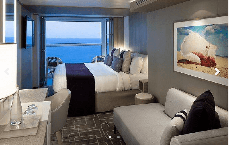 Celebrity Reflection Balcony cabin