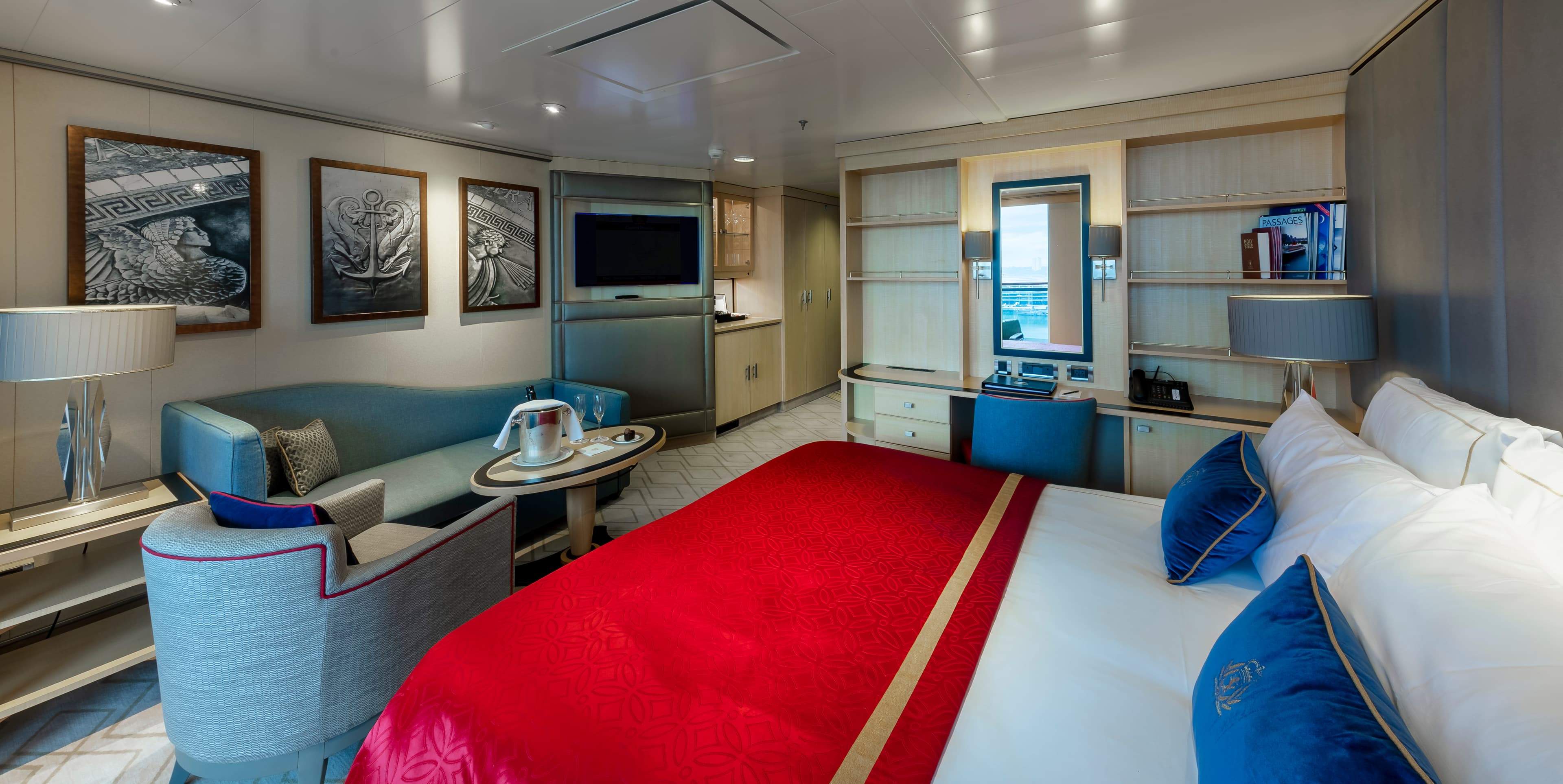 Queen Mary 2 Princess Grill Suite