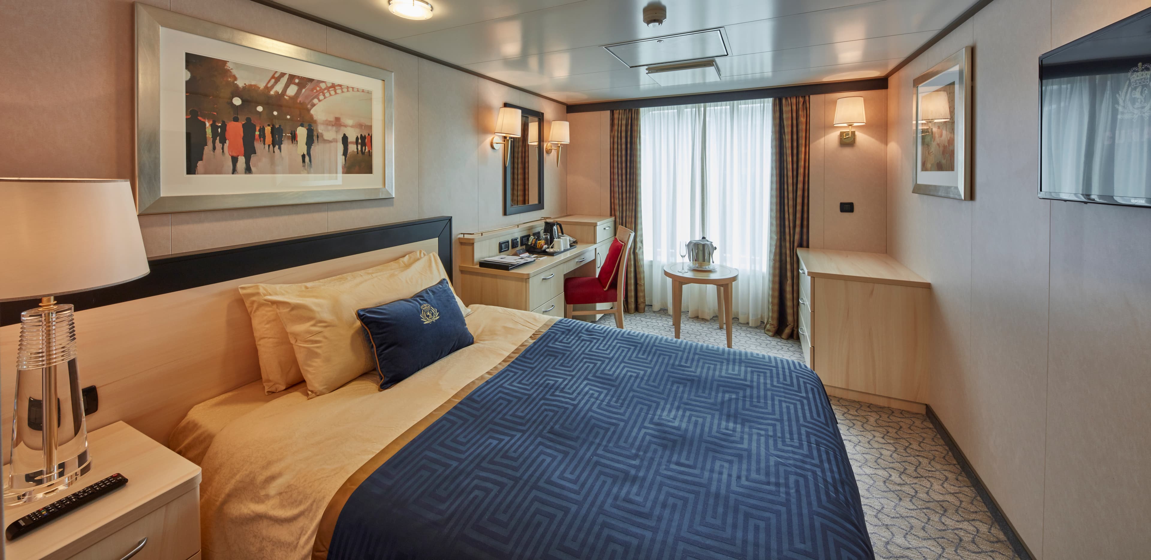 Queen Victoria Single Oceanview