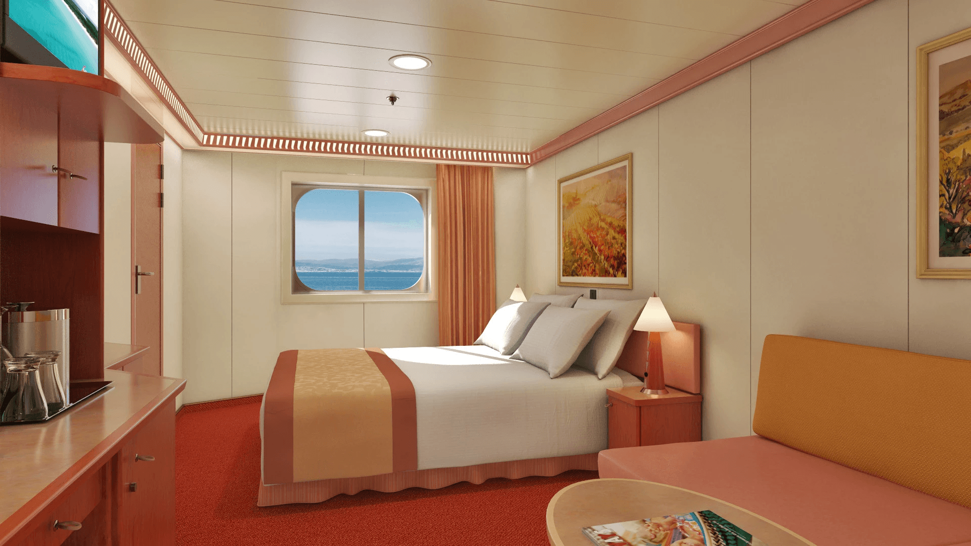 Carnival Glory Ocean View Stateroom