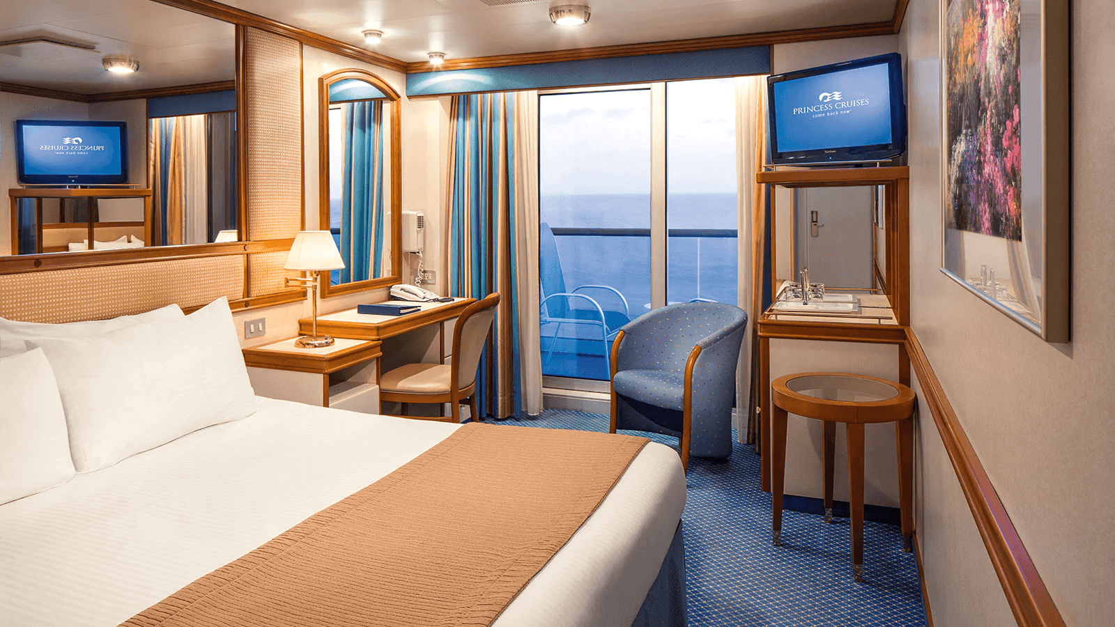 Sapphire Princess Balcony Two Lower Beds