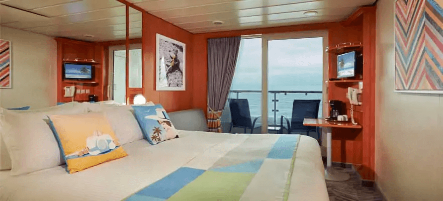 Norwegian Dawn Aft-Facing Balcony
