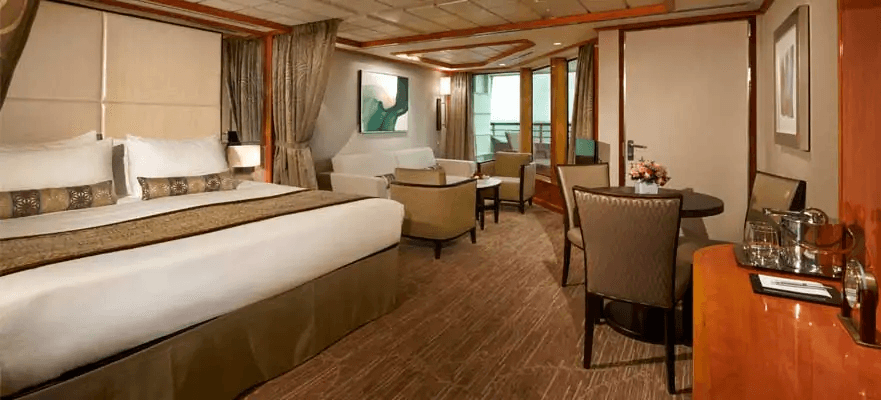 Norwegian Dawn Forward-Facing Penthouse with Large Balcony