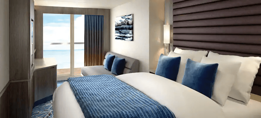 Norwegian Encore Club Balcony Suite