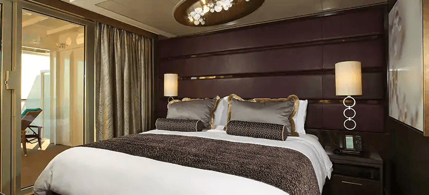 Norwegian Escape Haven Owner's Suite with Balcony