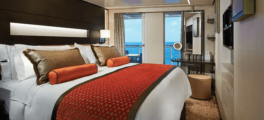 Norwegian Escape The Haven Aft-Facing Penthouse with Master Bedroom & Balcony