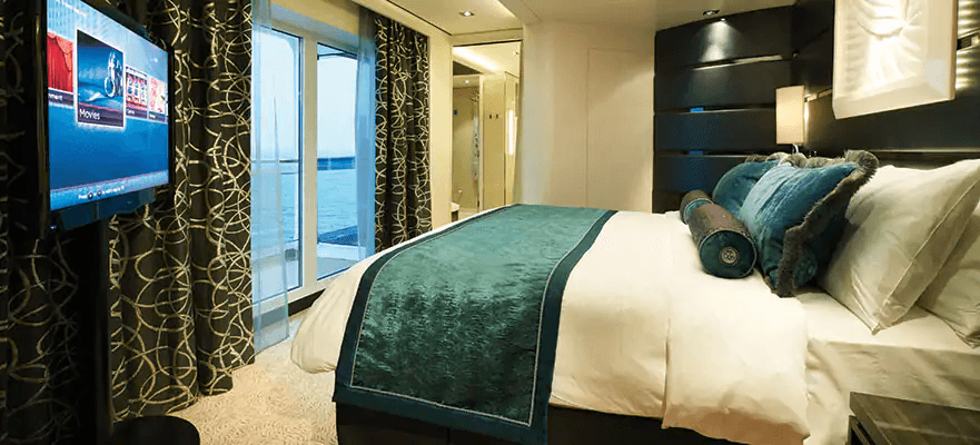Norwegian Getaway Deluxe Owner's Suite with Large Balcony