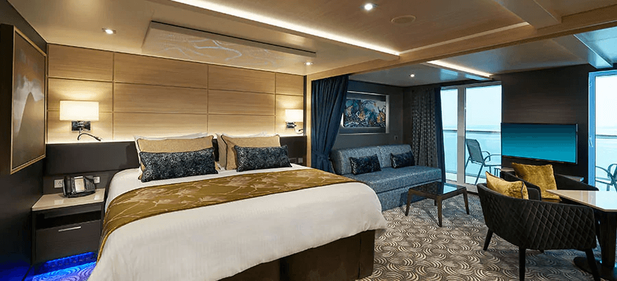Norwegian Joy The Haven Family Villa Suite with Balcony