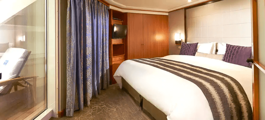 Norwegian Sun Aft-Facing Penthouse with Large Balcony