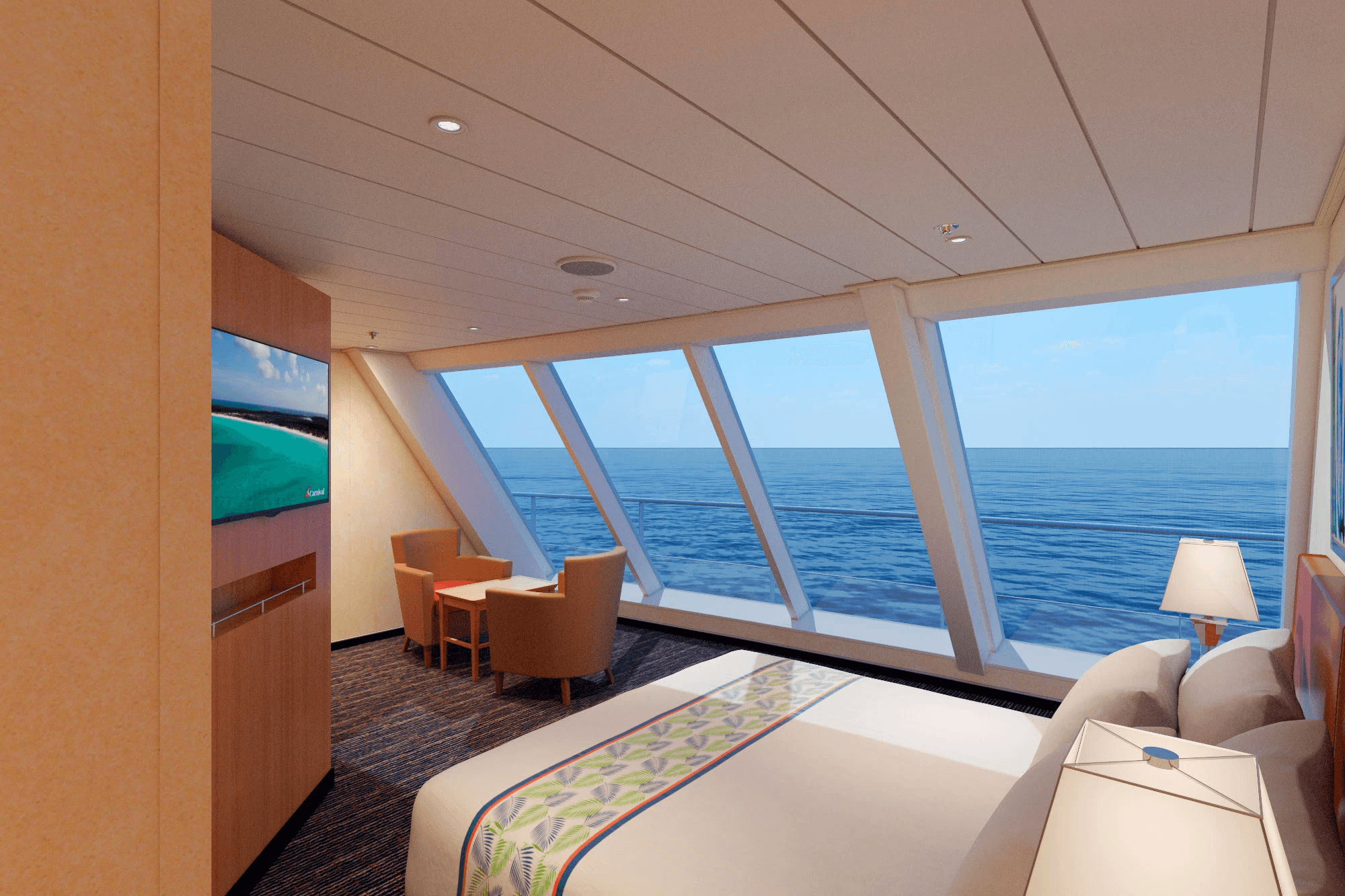 Carnival Paradise Scenic Ocean View