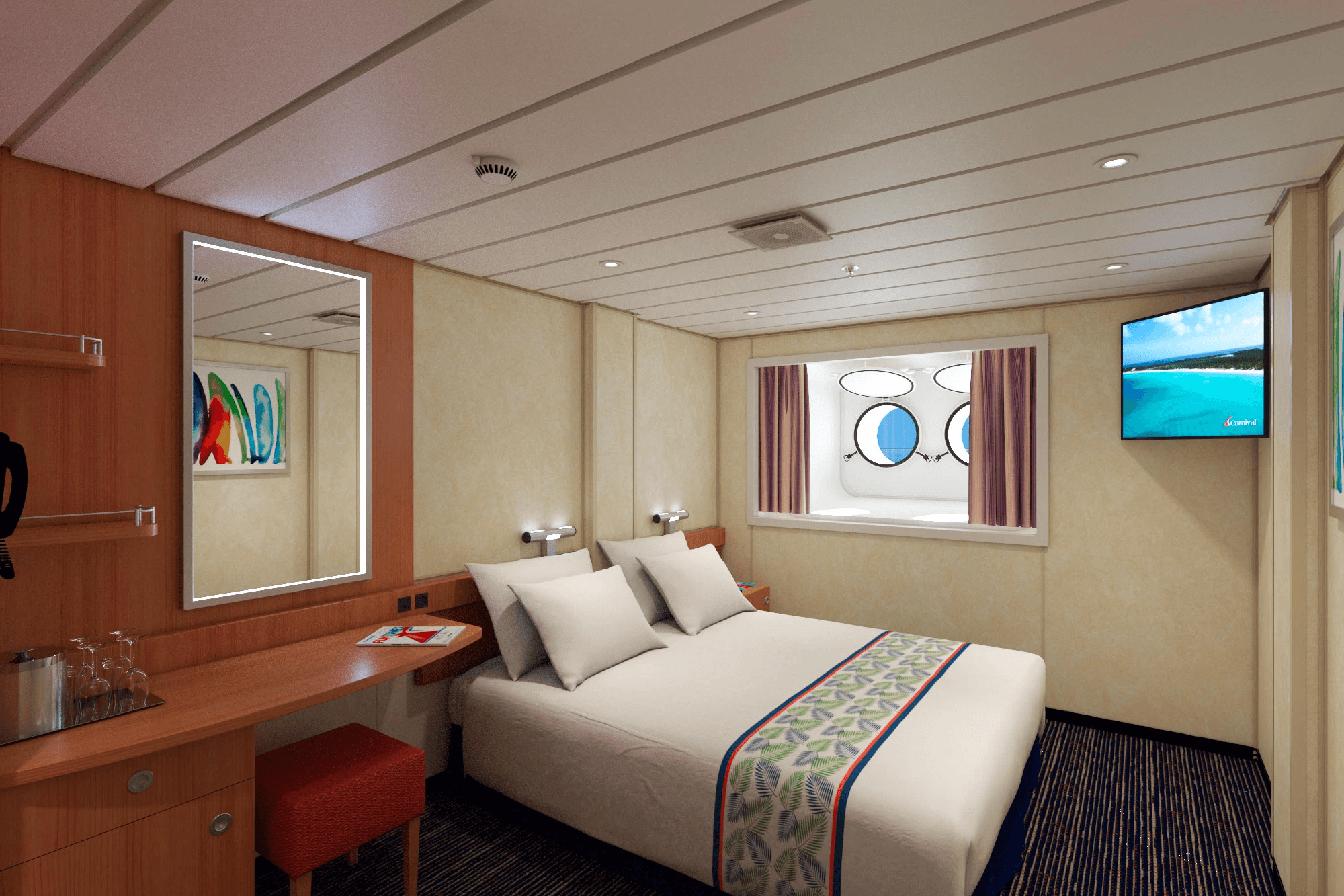 Carnival Paradise Porthole