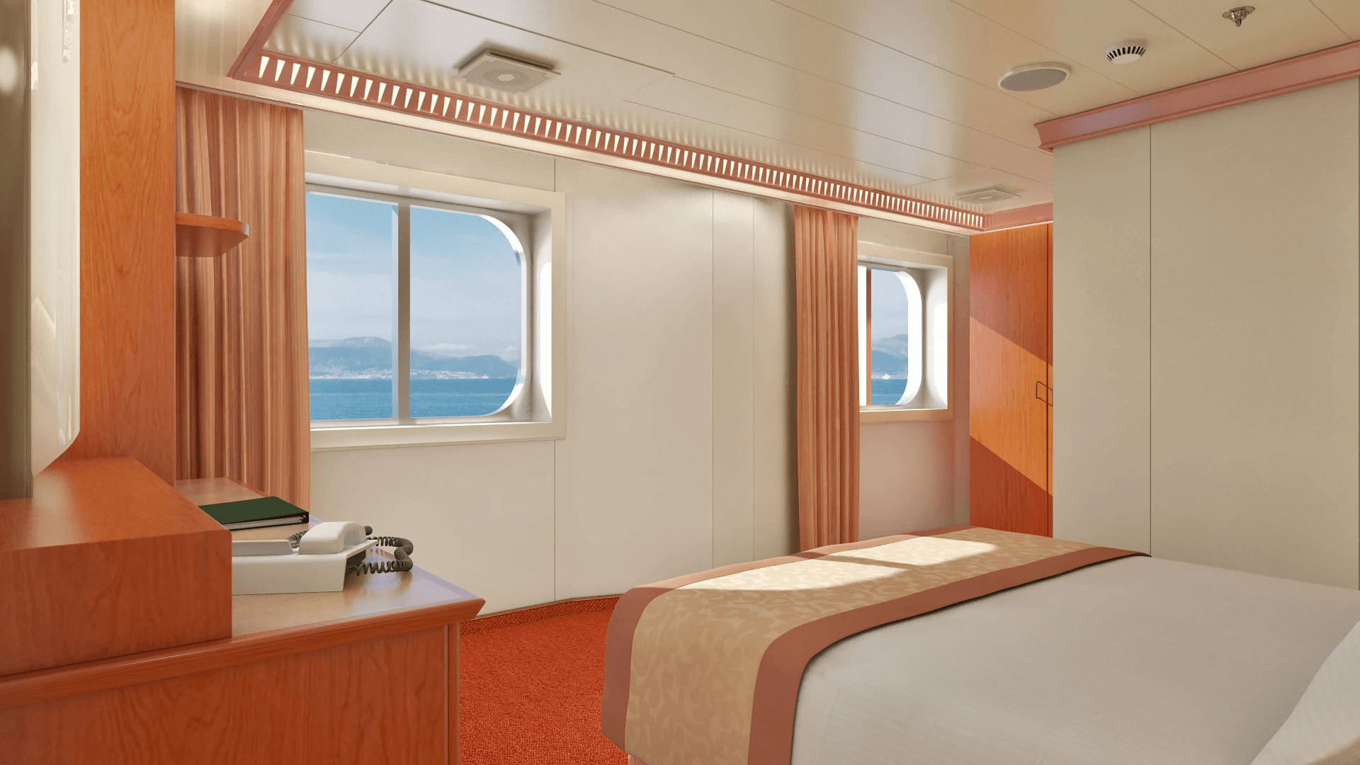 Carnival Splendor Ocean View (Obstructed Views)
