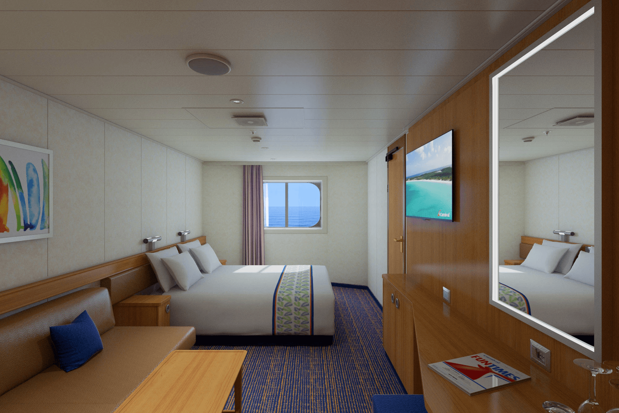 Carnival Sunrise Ocean View