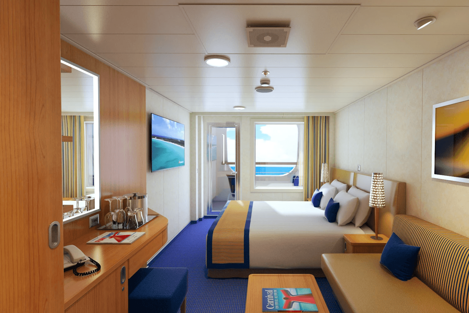 Carnival Vista Cove Balcony