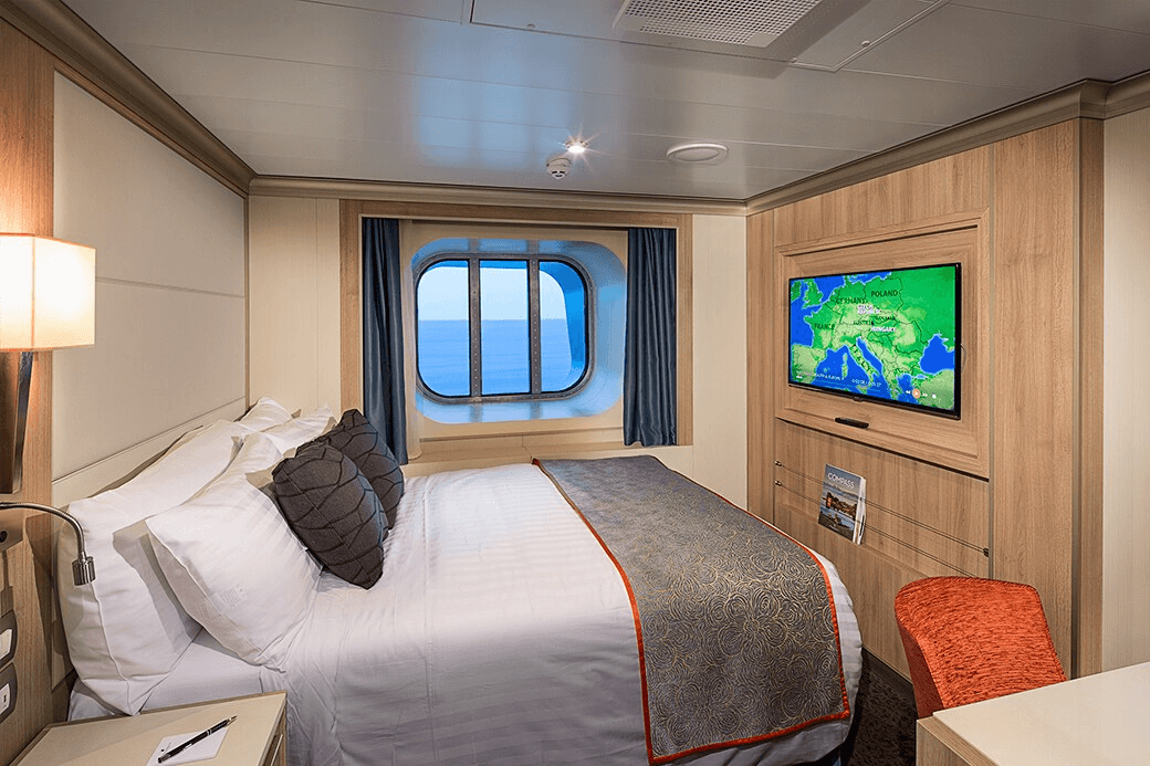 Koningsdam Single Oceanview Stateroom