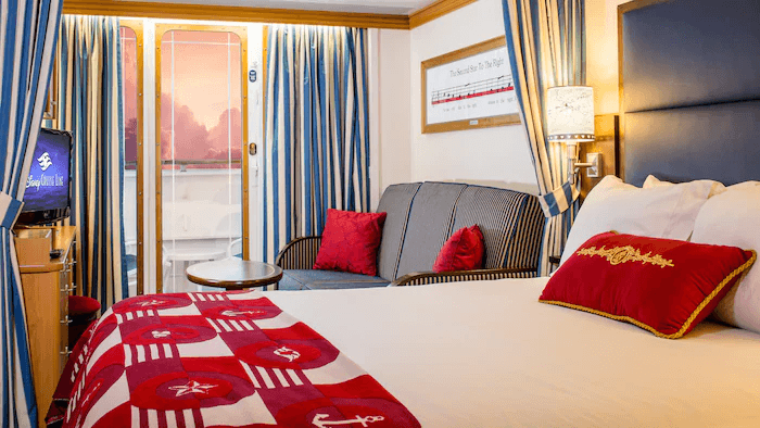 Disney Magic Deluxe Oceanview Stateroom With Verandah