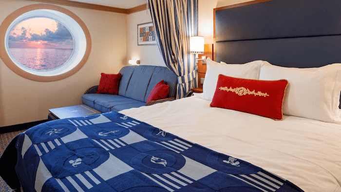 Disney Dream Deluxe Oceanview Stateroom