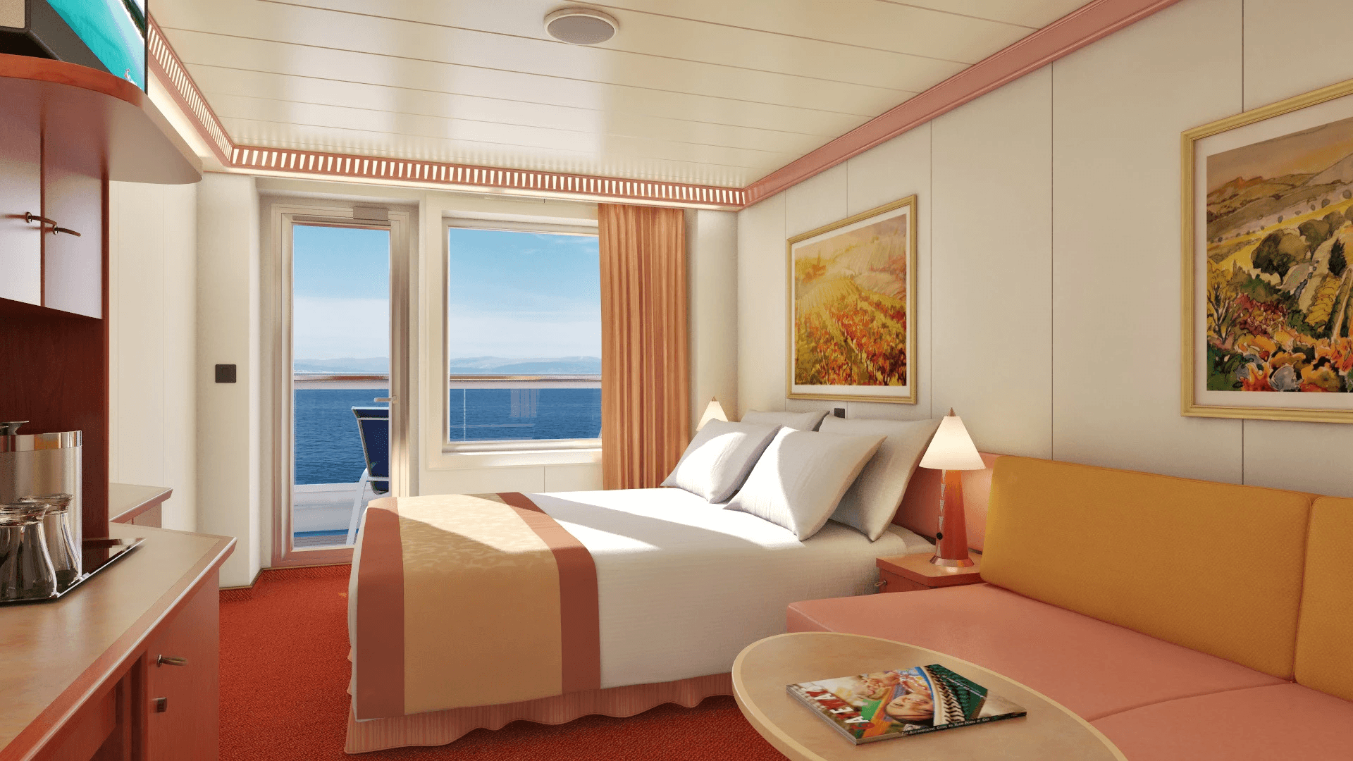Carnival Conquest Balcony Stateroom