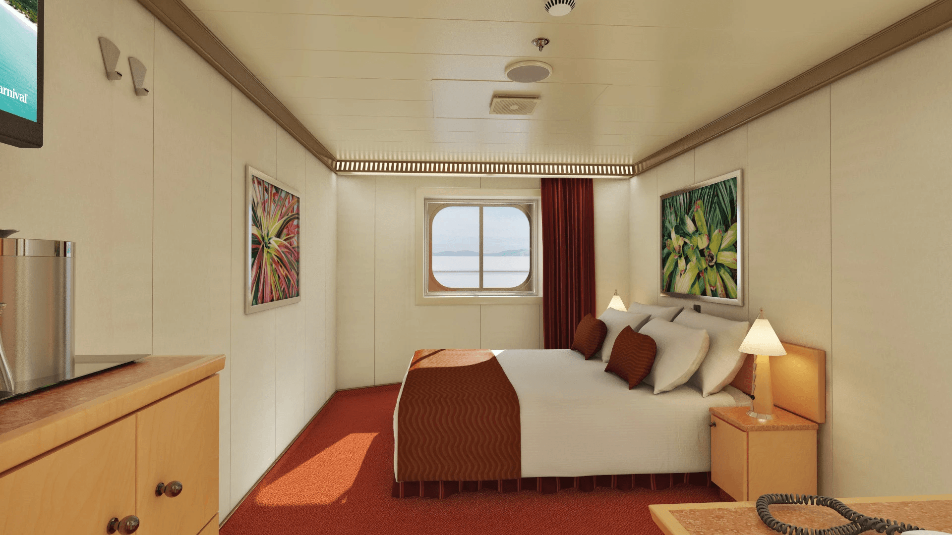 Carnival Dream Interior with Picture Window (Obstructed Views)