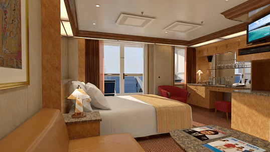 Carnival Miracle Premium Balcony (Obstructed Views)