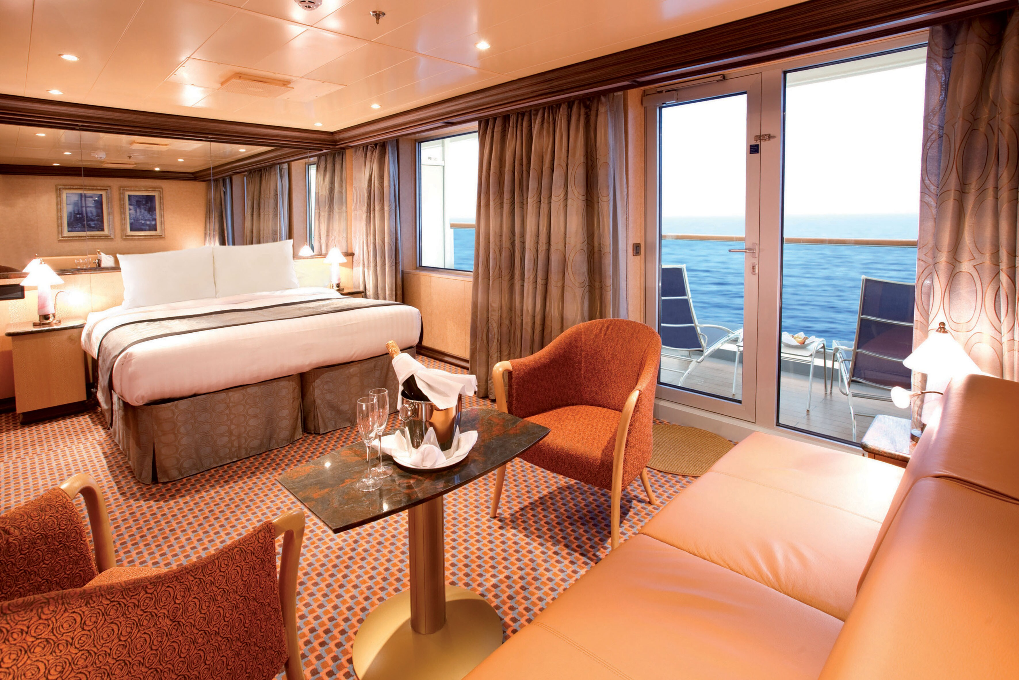 Costa Deliziosa Grand Suite with Ocean View Balcony