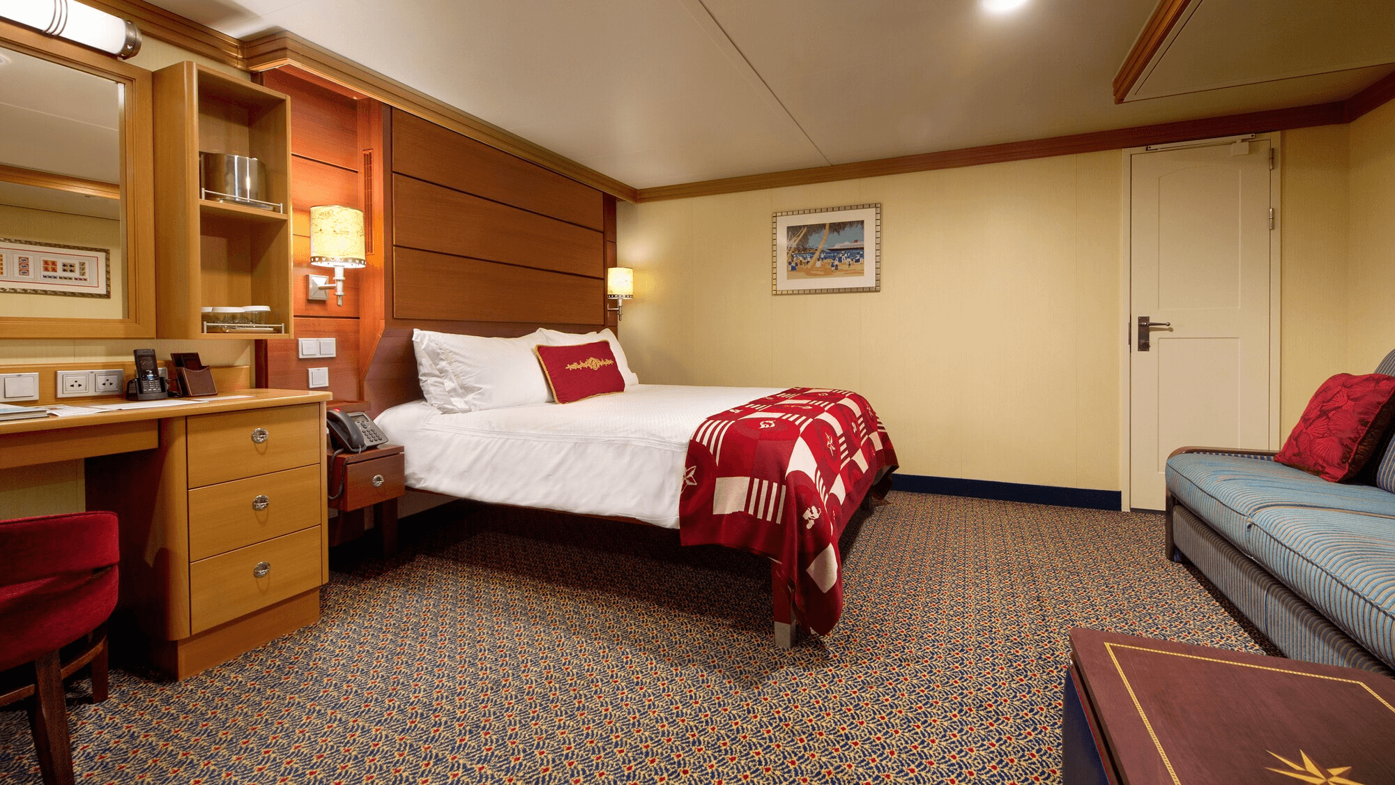 Disney Wonder Standard Inside Stateroom