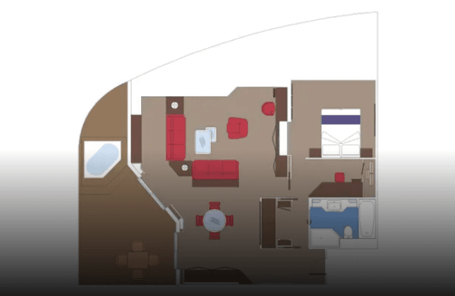 MSC Seashore YACHT CLUB OWNERS SUITE