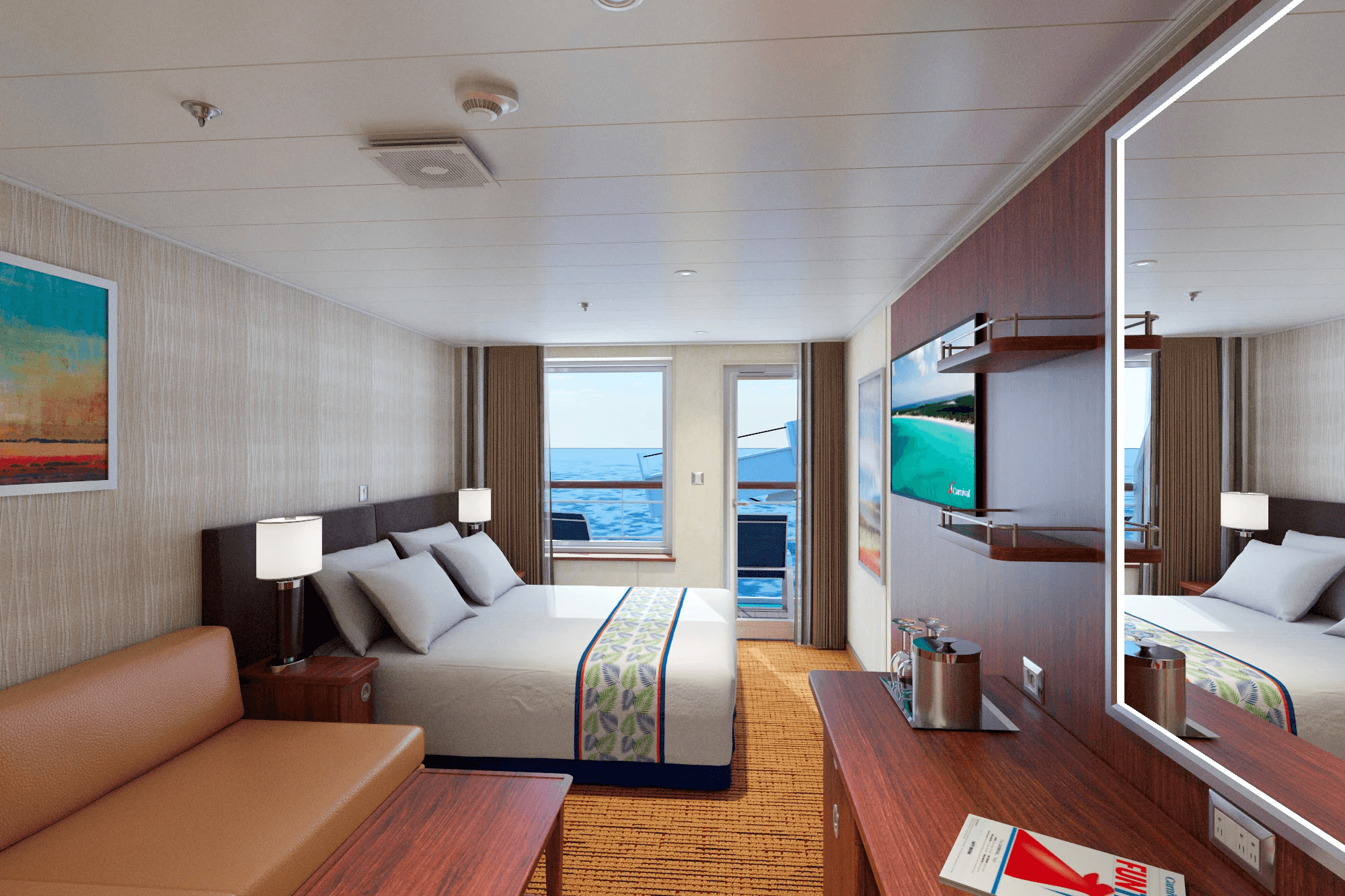 Carnival Elation Suite cabin