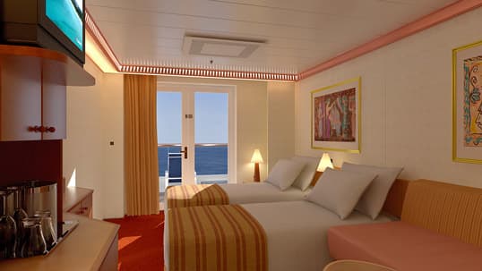 Carnival Miracle Extended Balcony