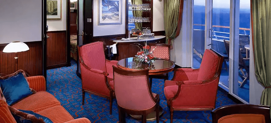 Norwegian Sky Aft-Facing Penthouse with Large Balcony