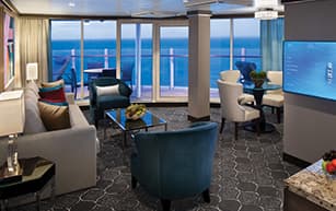 Wonder of the Seas Spacious AquaTheater Suite - 1 Bedroom