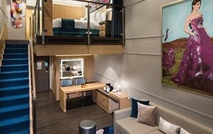 Wonder of the Seas Crown Loft Suite with Balcony