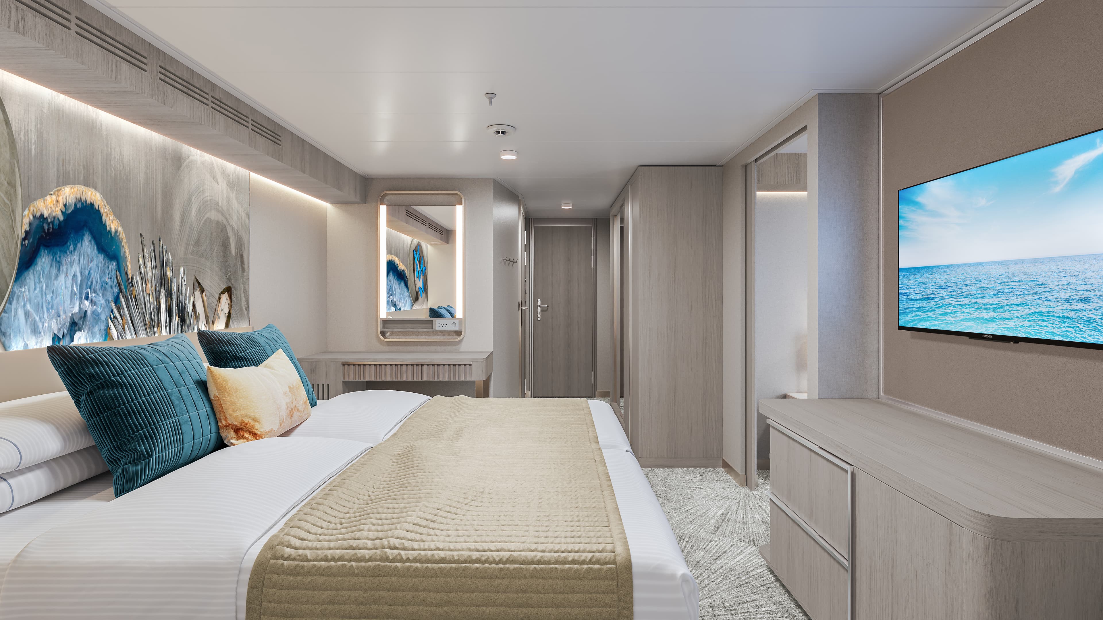 Norwegian Prima Forward-facing Suite With Master Bedroom & Large Balcony