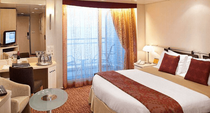 Celebrity Infinity Balcony cabin