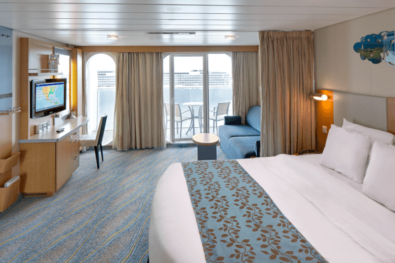 Allure of the Seas Ultra Spacious Ocean View with Large Balcony
