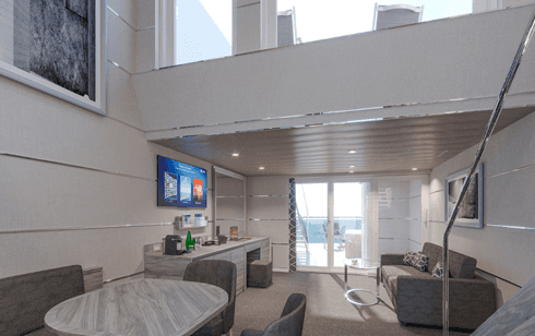 MSC World Europa MSC Yacht Club Duplex Suite