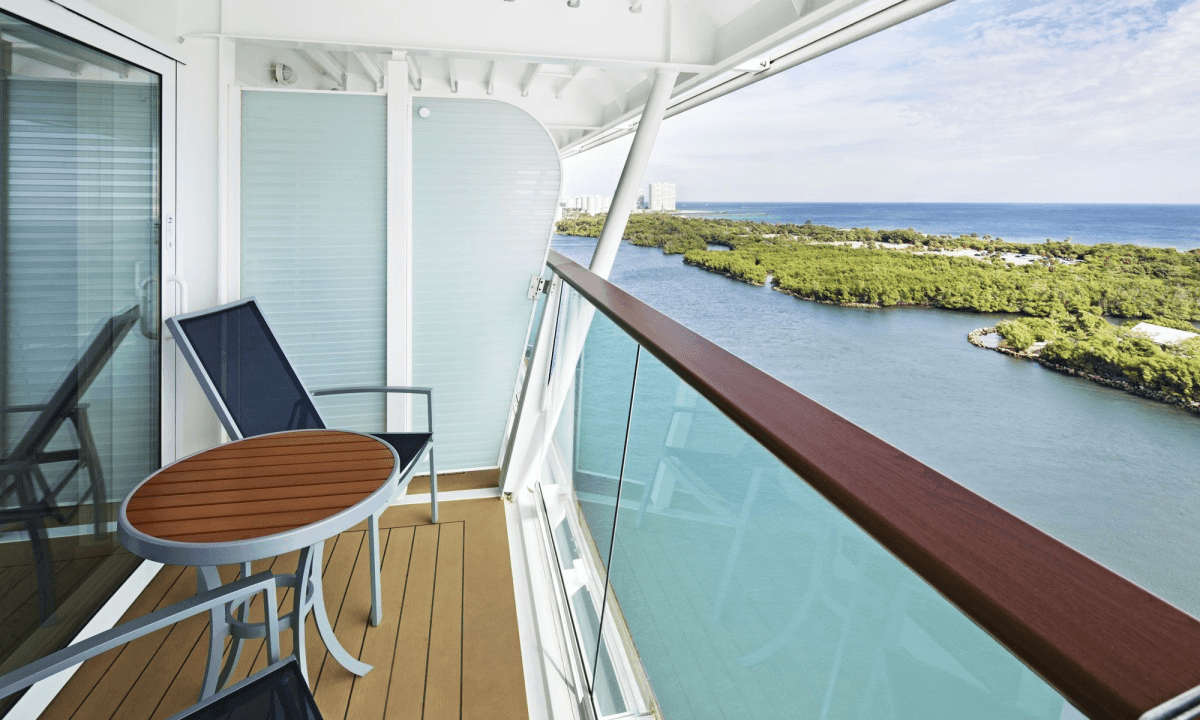 Liberty of the Seas Spacious Ocean View Balcony