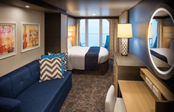 Quantum of the Seas Connecting Oceanview Balcony