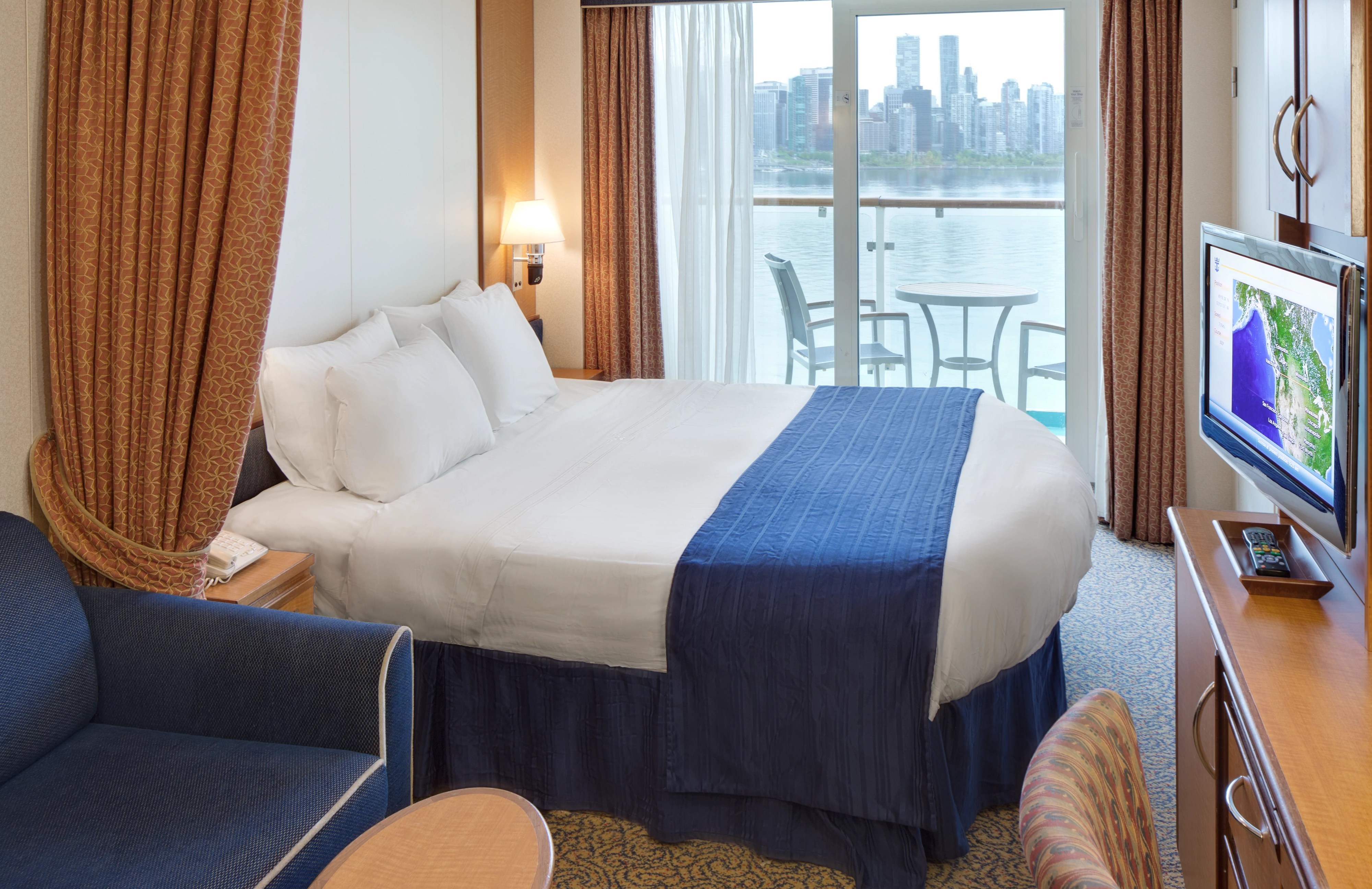 Radiance of the Seas Ocean View Balcony