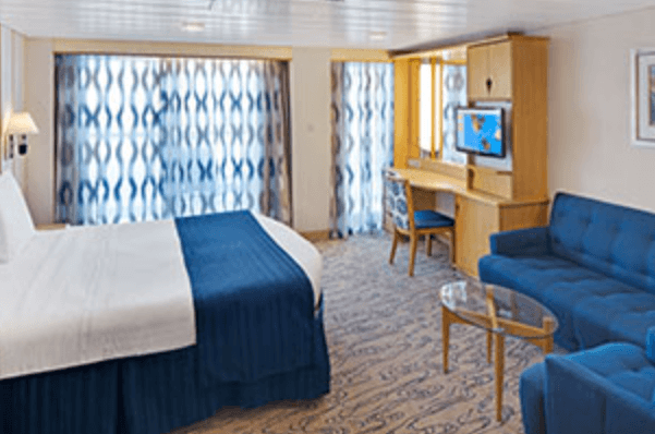 Voyager of the Seas Spacious Ocean View Balcony