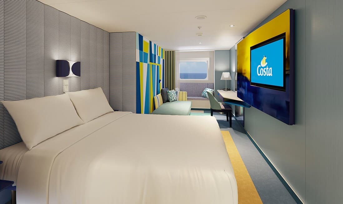 Costa Toscana Outside Stateroom Premium