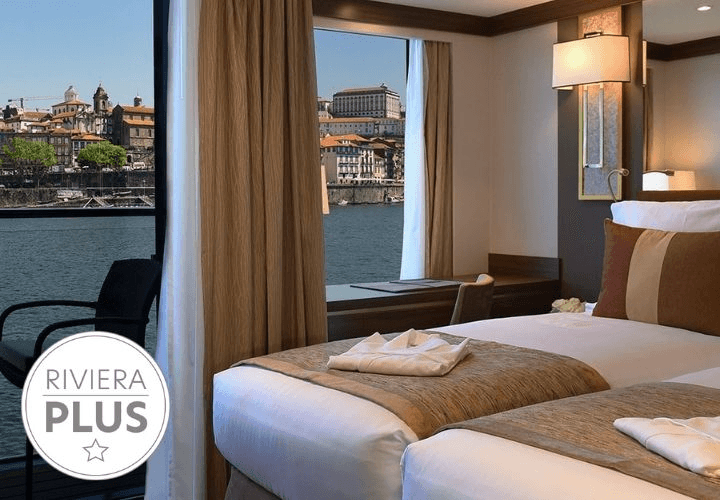 MS Douro Splendour Upper Deck - Superior Balcony Suite Sole Occupancy