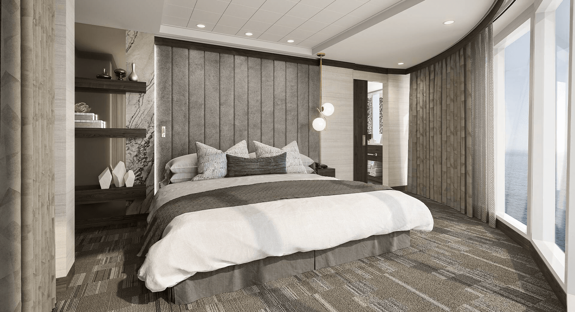 Norwegian Epic The Haven Deluxe Owner's Suite with Large Balcony