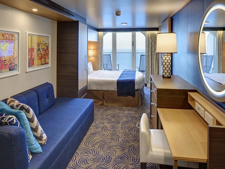 Odyssey of the Seas Connecting Oceanview Balcony