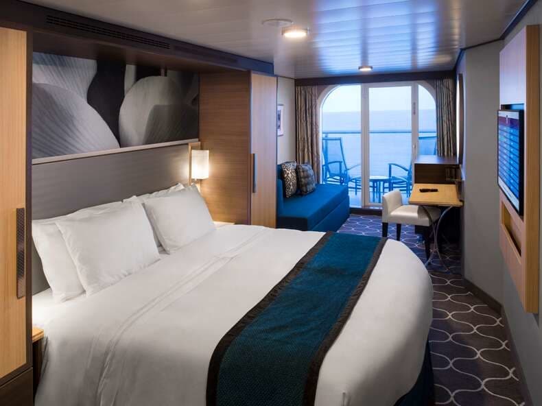 Wonder of the Seas Connecting Oceanview Balcony